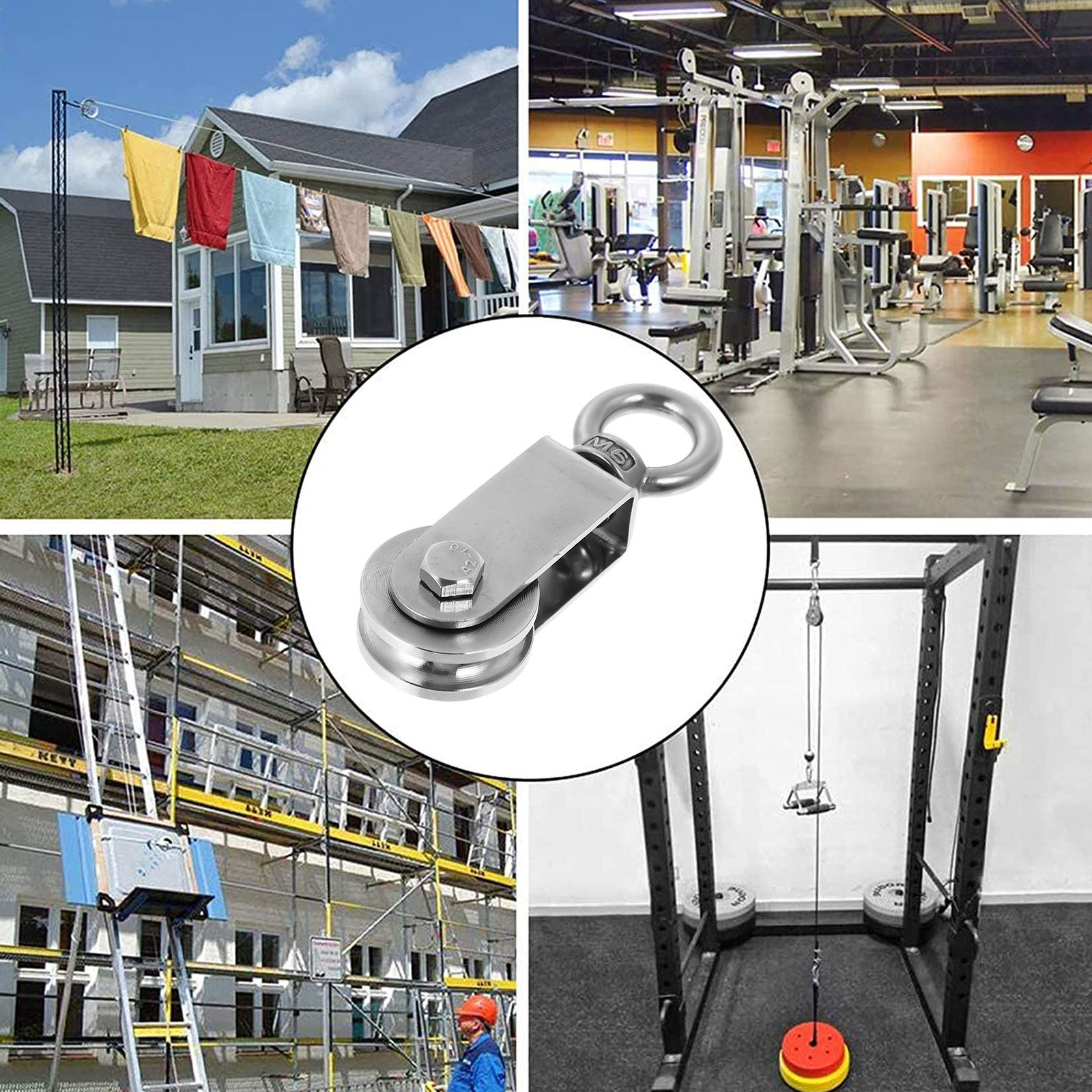 Heavy Equipment Lift - Кольцо из нержавеющей стали U-образной формы,